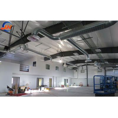CE/ISO9001 認定 専門建築のための鋼筋構造のプリファブ倉庫