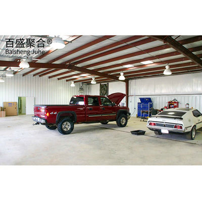 溶接加工サービス 携帯車 駐車場 鋼鉄構造 製造済み倉庫