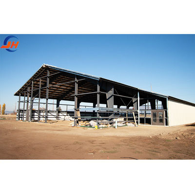 GB標準Q235B/Q345B 低炭素鋼 金属建築 鉄構造 倉庫