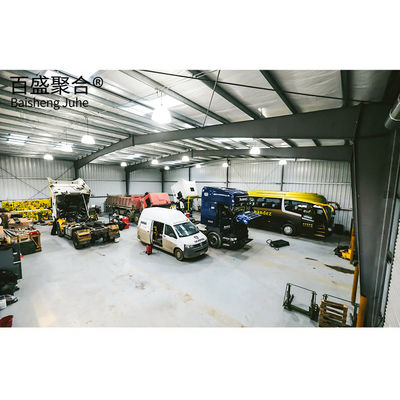 2 自動車プリファブ金属ガレージ Q235 Q355B Q235 Q235B Q345グレード